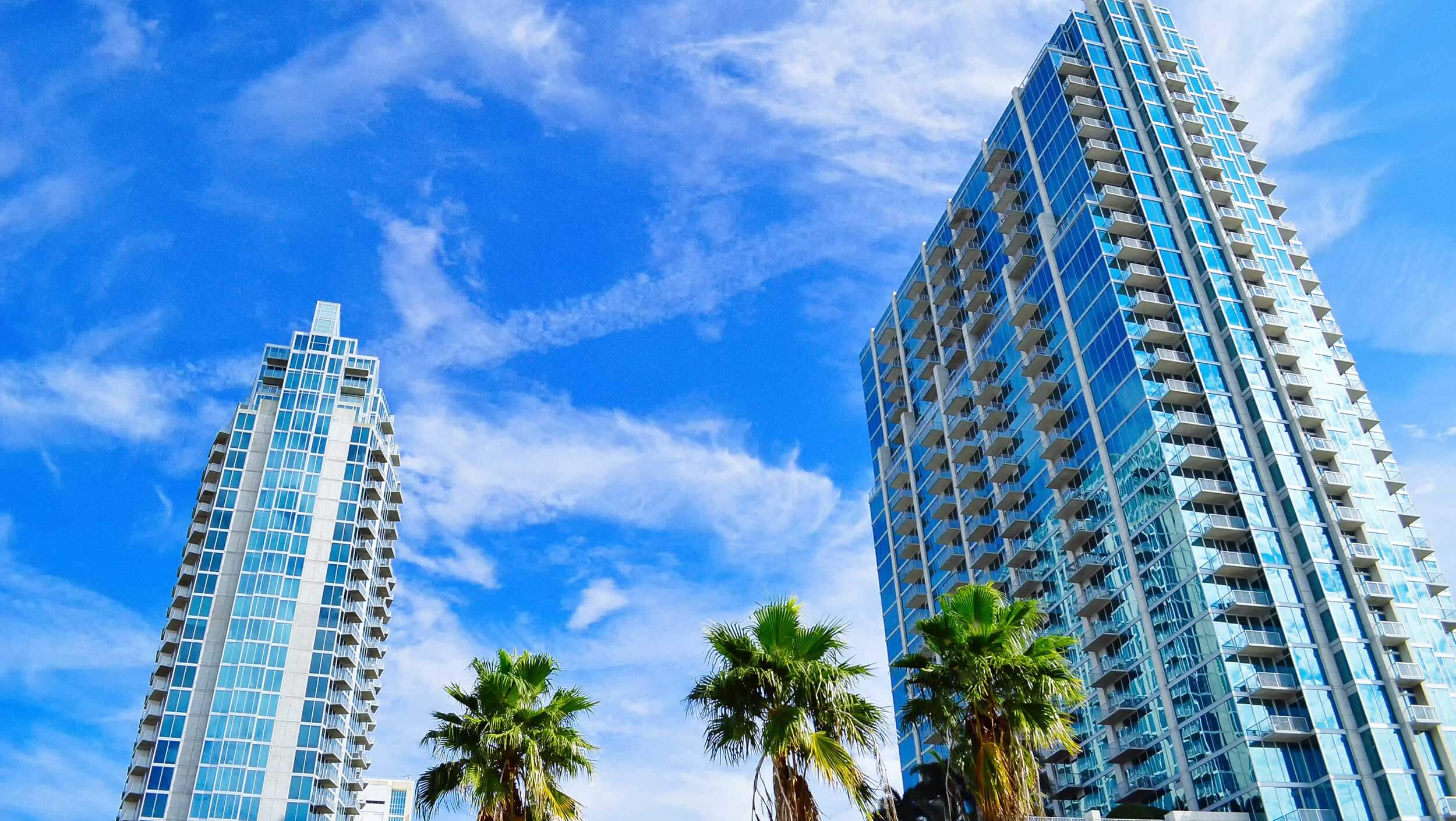 Tall buildings in Fort Lauderdale Florida